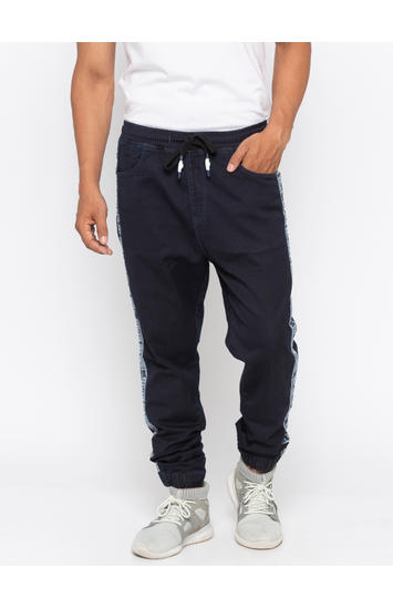 Raw Blue Solid jogger Fit Jeans