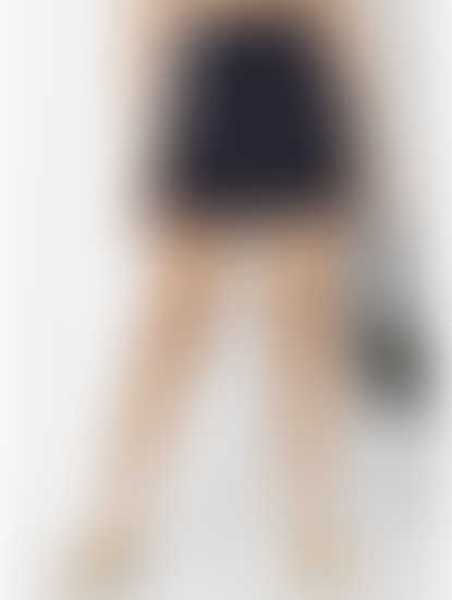 Navy Mini Skirt