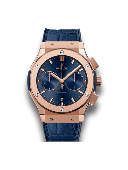 Classic Fusion Chronograph Blue King Gold