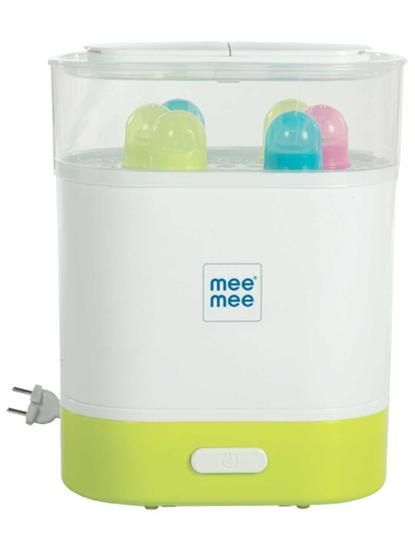 Mee Mee Advanced 3 in 1 Steam Sterilizer and Warmer (Upto 6 Bottles & Accessories) 