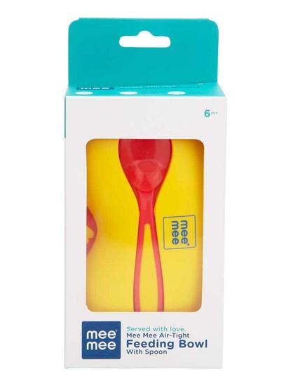 Mee Mee Air-Tight Baby Toddler Feeding Bowl With Fork & Spoon