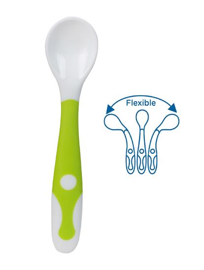 Mee Mee Easy To Feed Flexi Baby  Spoon (Green)