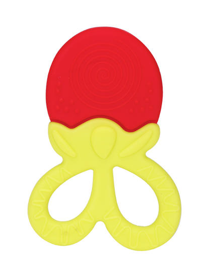 Mee Mee Multi-Textured Silicone Teether (Red)