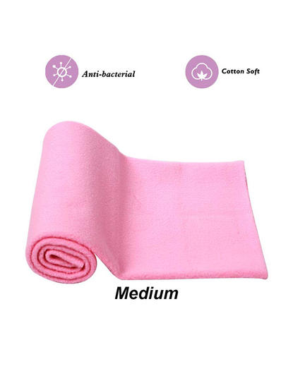 Mee Mee Baby Waterproof Bed Protector Total Dry Sheets – (Pink)