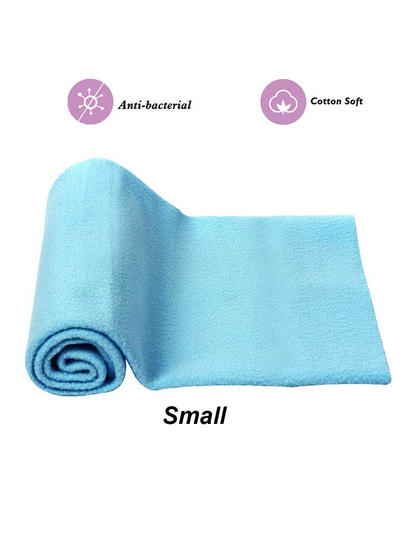 Mee Mee Baby Total Dry and Breathable Mattress Protector Sheet – (Blue)