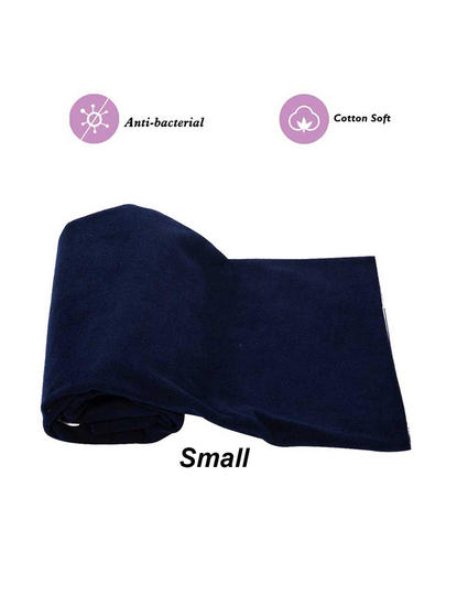 Mee Mee Baby Total Dry and Breathable Mattress Protector Sheet – (Navy Blue)