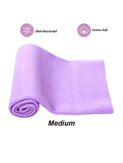Mee Mee Baby Waterproof Bed Protector Total Dry Sheets – (Purple)