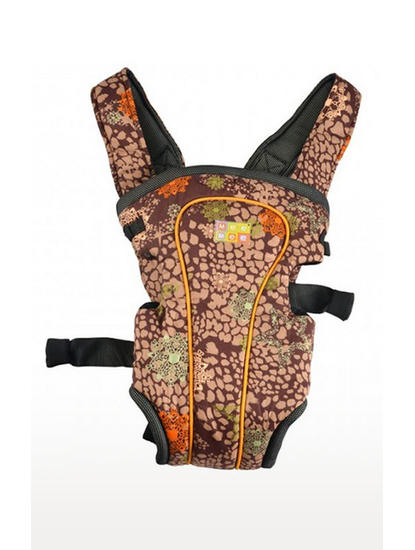Brown 4 in 1 Padded Baby Carrier