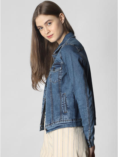 denim jacket for women online