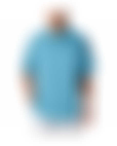 Columbia Mens Blue Omni-Wick Tamiami II Short Sleeve Shirt