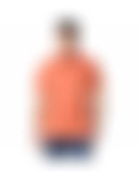 Columbia Mens Orange Landroamer Twill Short Sleeve Shirt