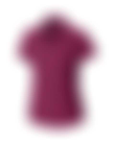 Columbia Women Purple Silver Ridge Lite Short Sleeve