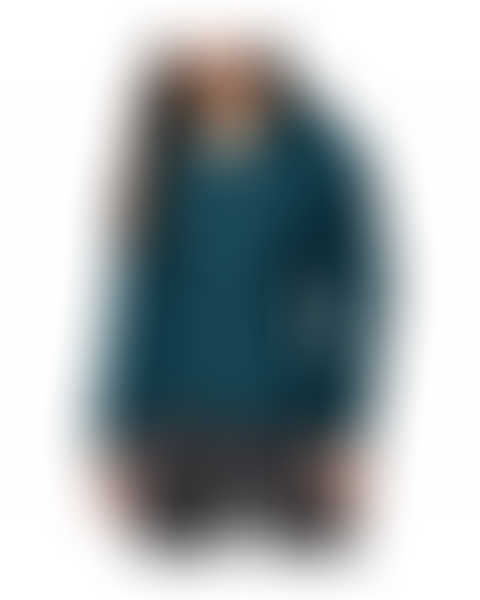 Columbia Women Blue Delta Ridge Down Hooded Jacket