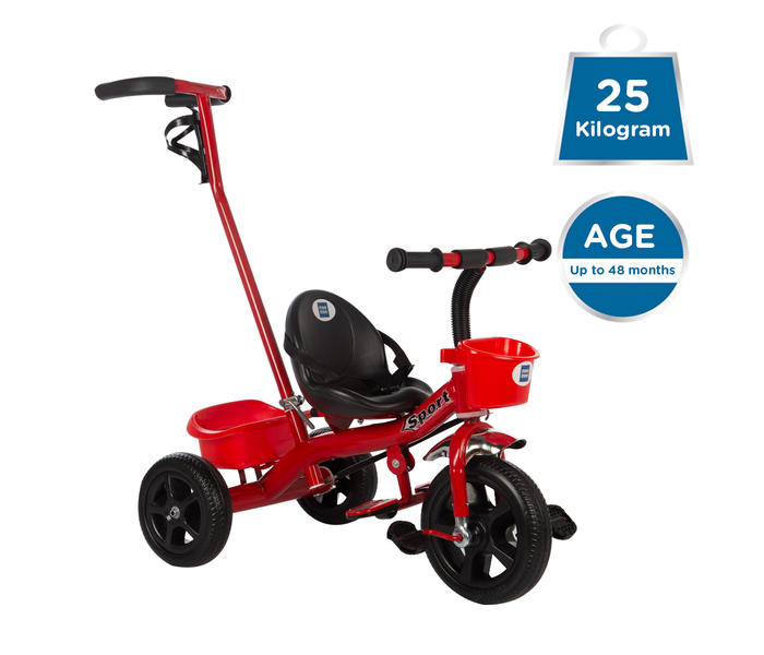 Mee Mee Easy to Ride Baby Tricycle With Push Handle