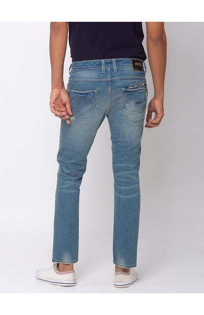 spykar torn jeans