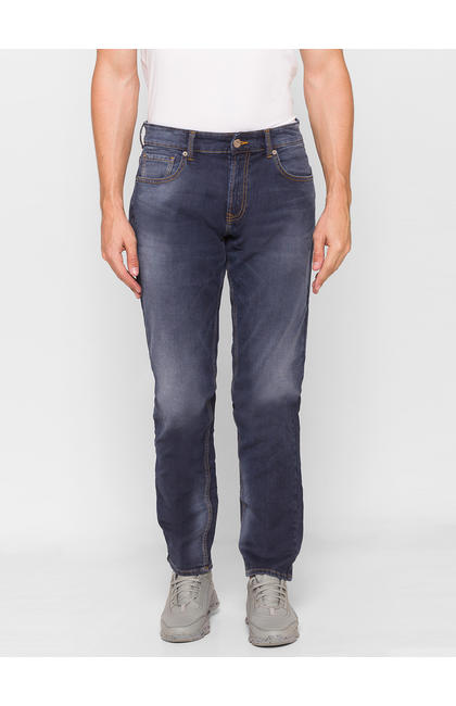 Spykar Grey Cotton Men Jeans (RICARDO)