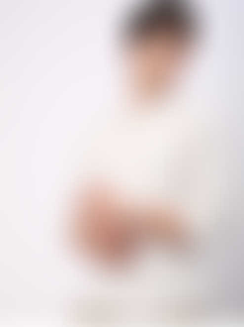 Ivory Dobby Striped Textured Kurta