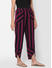 Trendy Striped Cotton Lounge Pants