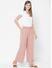 Pink Striped Lounge Pants