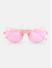 ToniQ Kids Pink Cat Ear Uv Protected Sunglass For Girls