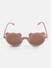 ToniQ Kids Pink Bear Ear Uv Protected Sunglass For Girls