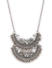 Ghungroo Silver Plated Oxidised Layered Necklace