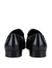 Black Fringe Cut Loafers