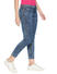 Spykar Blue Cotton Low Rise Super Skinny Ankle Length Fit Jeans (Alicia)