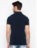 Navy Solid Polo T-Shirt
