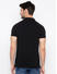 Spykar Black Solid Polo T-Shirt