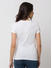 Spykar Cotton White T-Shirts