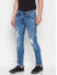 Spykar Blue Cotton Men Jeans (SKINNY)