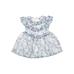 Mee Mee Baby Girls Party Frocks (White,Purple)