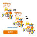 Mee Mee Baby Tricycle with Rocker Function (2 in 1) & Easy-to-Push Handle with Canopy