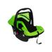 Mee Mee Baby Car Seat cum Carry Cot with Thick Cushioned Seat (Pista Green)