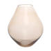 Aurora Blush Glass Vase Round  
