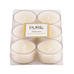 Pack of 4: White Divine Acrylic 6 Tealights