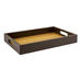 Coffee Brown Rectangle Tray