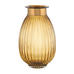 Gold Large Pelike Glass Vase 