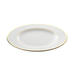 Ivory Golden Jubilee Dinner Plate