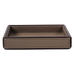 Square Mouse Brown Tray