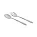 Set of 2: Silver Colour Vigor Serving Spoon and Fork
