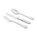 Set of 3: Silver Colour Martin Table Spoon Fork and Knife