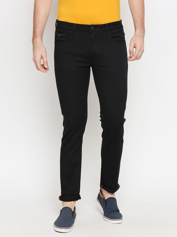 Killer Men's Black Slim Fit Casual Jeans