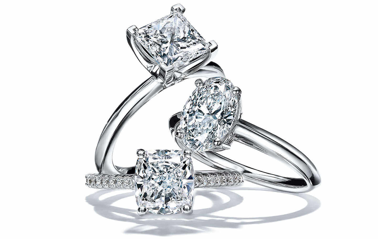 Pave and Side Stone Engagement Rings | Brian Gavin Diamonds