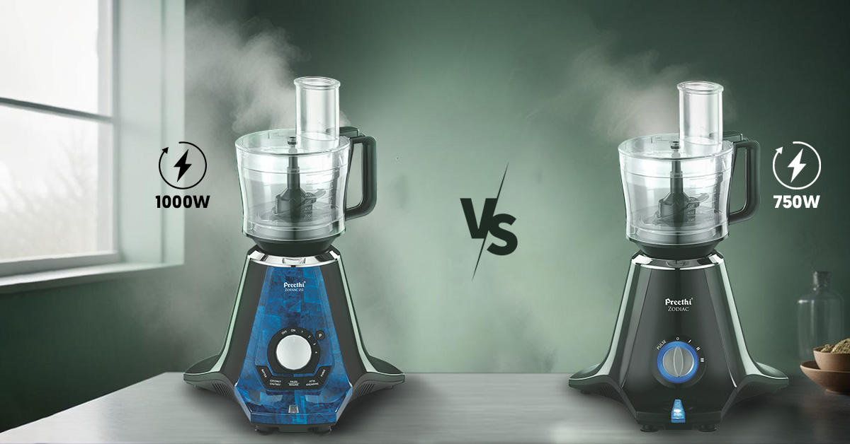 1000w vs 750w Mixer grinder