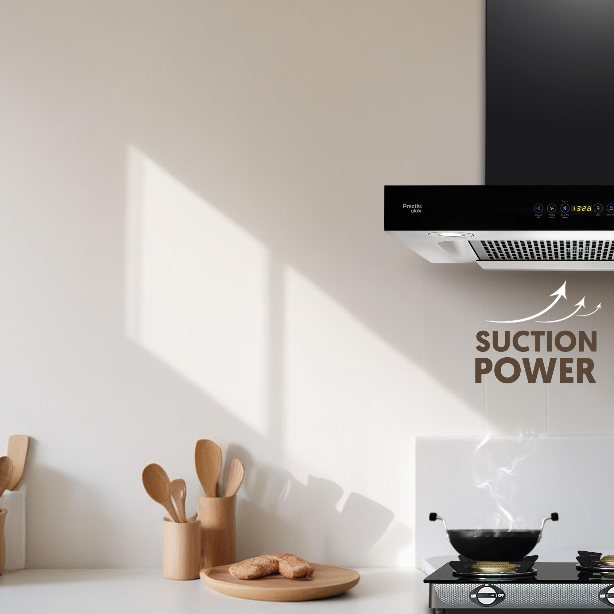 Suction Power of Kitchen Chimney